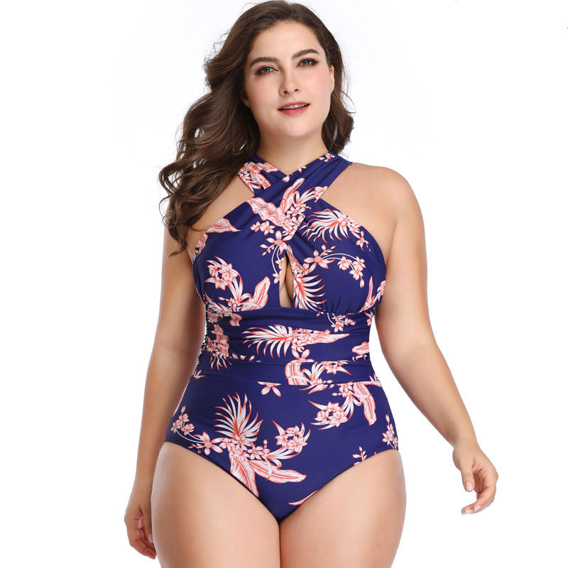 one piece swimsuit women plus size swimwear one piece Russian USA swim swimming suit beach bathing wear floral color