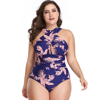 one piece swimsuit women plus size swimwear one piece Russian USA swim swimming suit beach bathing wear floral color