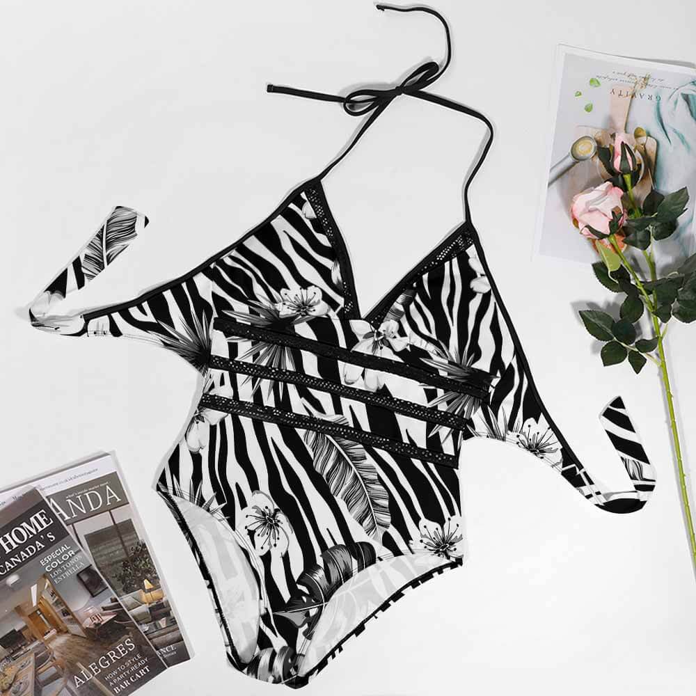Plus size bikini swimsuit